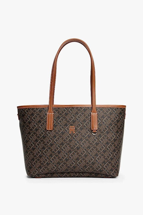 Kadın Th Monoplay Mini Tote Çanta - Siyah - Tommy Hilfiger