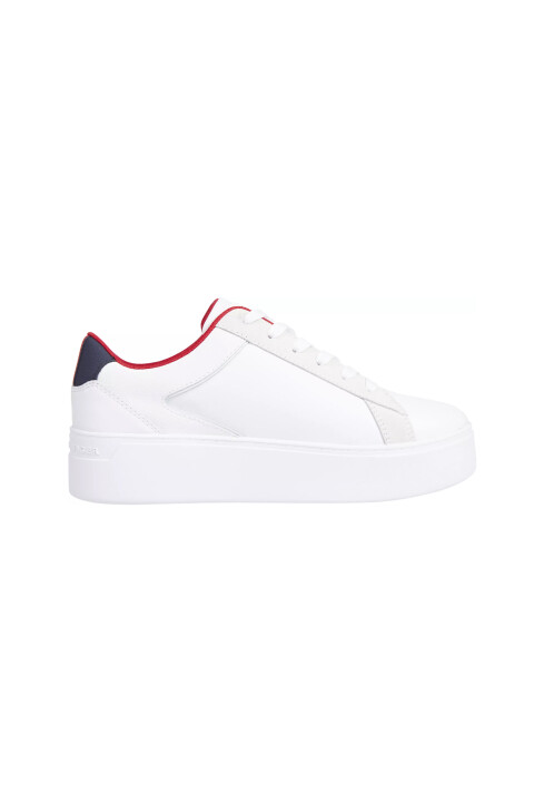 Kadın TH PLATFORM COURT SNEAKER NBK Sneaker-Beyaz - 2