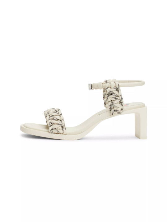 Kadın The Soho Braıded Topuklu Sandalet-Bej - Tommy Hilfiger