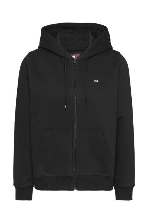 Kadın Tjw Bayrak Logo Sweatshirt - Siyah - Tommy Hilfiger