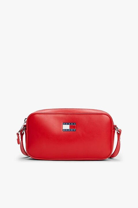 Kadın Tjw Çapraz Askılı Kamera Çantası - Kırmızı - Tommy Hilfiger