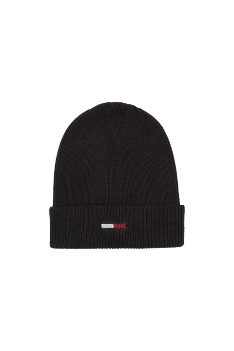 Kadın TJW ELONGATED FLAG BEANIE Bere - Siyah - 1