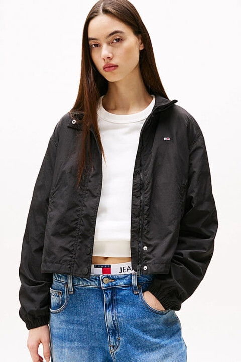 Kadın Tjw Essential Bomber Ceket - Siyah - Tommy Hilfiger