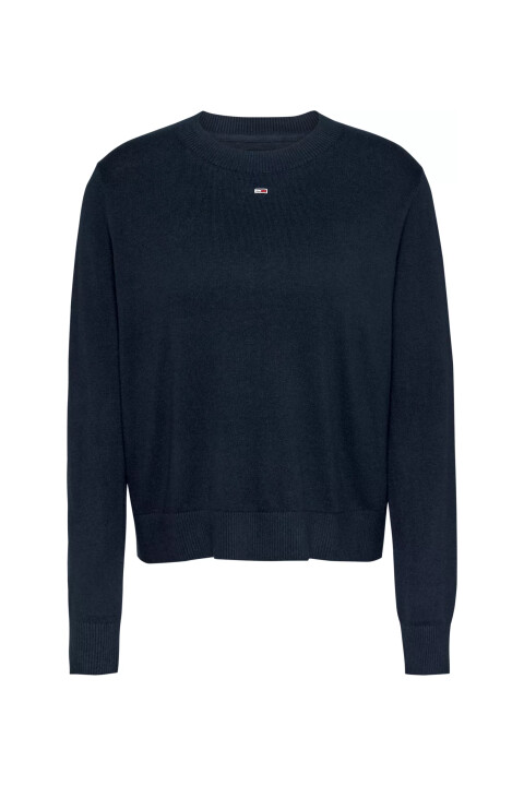 Kadın TJW ESSENTIAL CREW NECK Kazak-Lacivert - Tommy Hilfiger