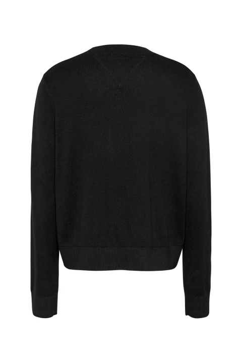 Kadın TJW ESSENTIAL CREW NECK Kazak - Siyah - 2