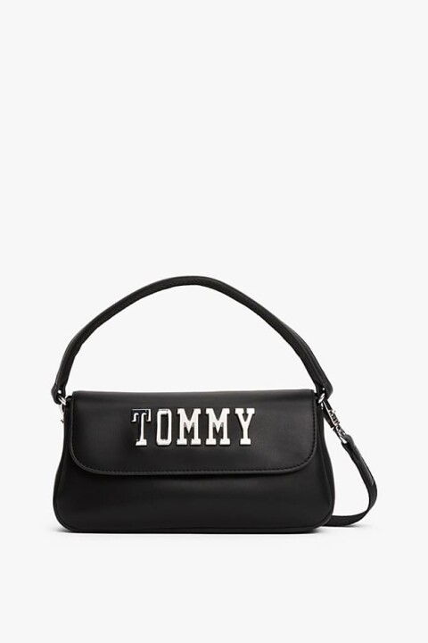 Kadın Tjw Metal Logo El Çantası - Siyah - Tommy Hilfiger