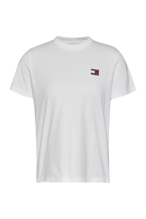 Kadın Tjw Reg Badge T-Shirt - Ekru - Tommy Hilfiger
