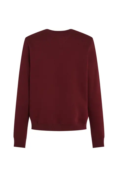 Kadın TJW Reg Linear Logolu Sweatshirt - Mor - 5