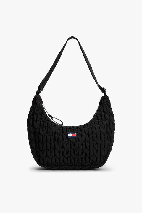Kadın TJW Urban X-Body Quilted Omuz Çantası- Siyah - Tommy Hilfiger