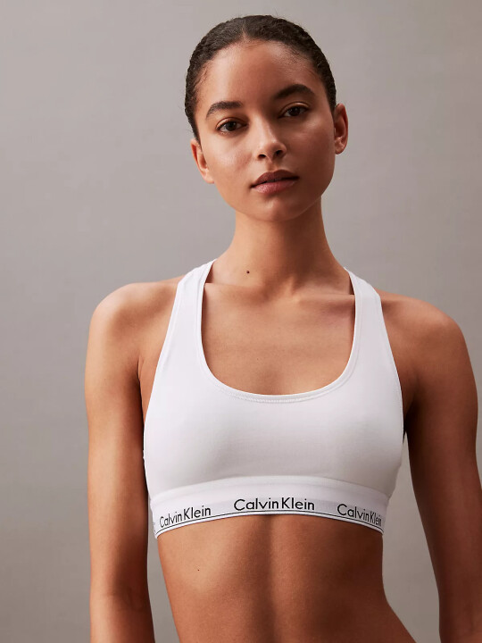 Kadın UNLINED BRALETTE Sütyen-Beyaz - CALVIN KLEIN