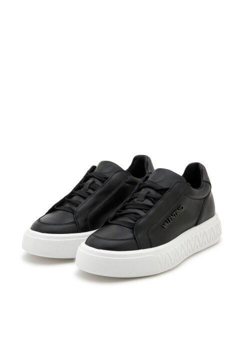 Kadın Venüs Lace-Up Bağcıklı Sneakers - Siyah - Valentino
