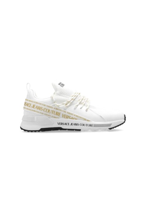 Kadın Versace Dynamıc Sneaker Ayakkabı - Beyaz / Gold - Versace