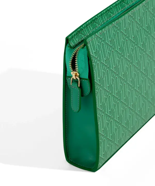 Kadın VOYAGE Clutch Çanta-Yeşil - 4