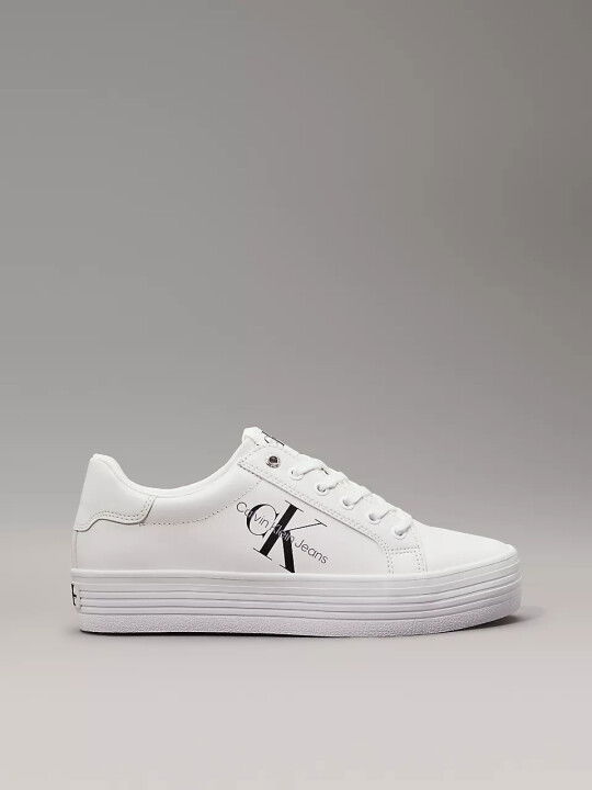 Kadın Vulc Sneaker Ayakkabı - Beyaz - CALVIN KLEIN