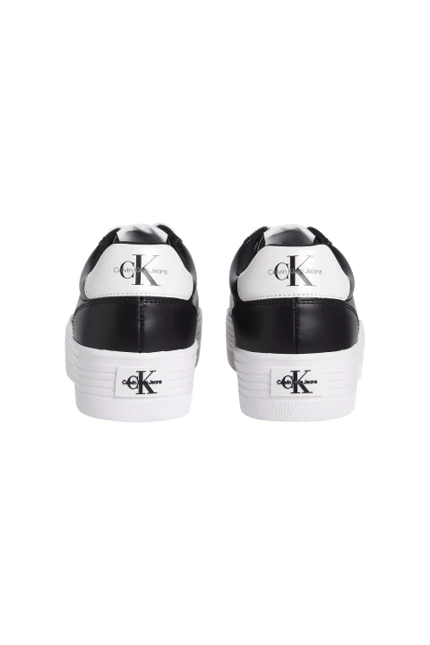 Kadın VULC PLATFORM LACEUP LTH Sneaker-Siyah - 3