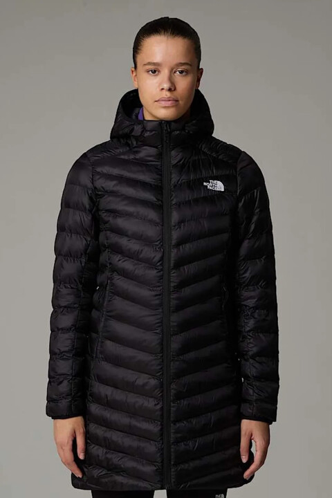 Kadın W HUILA SYNTHETIC PARKA Mont - Siyah - Gri - The North Face