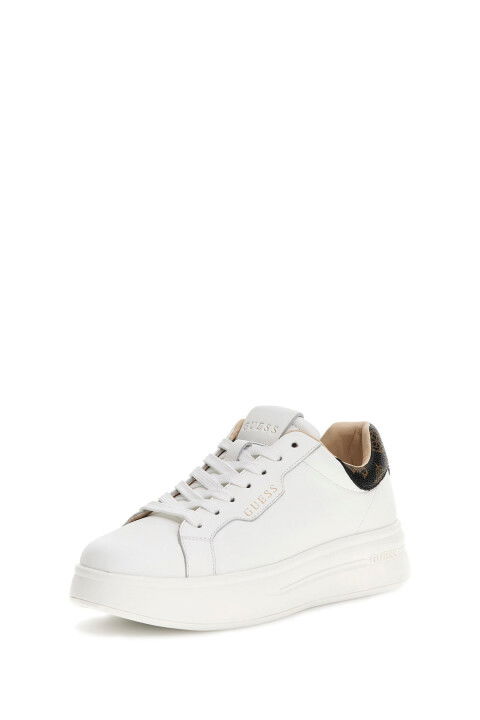 Kadın Winnie Sneaker - Beyaz/Kahve - Guess