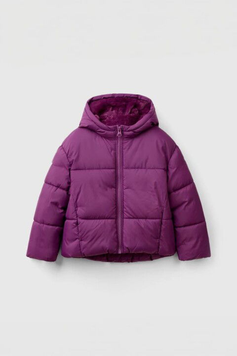 Kız Çocuk Bnt Mont - Mor - BENETTON