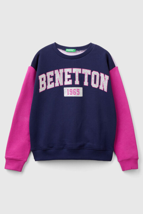 Kız Çocuk Sweatshirt - Lacivert - Benetton