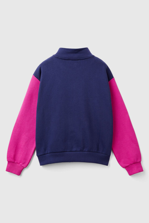 Kız Çocuk Sweatshirt - Lacivert - 2