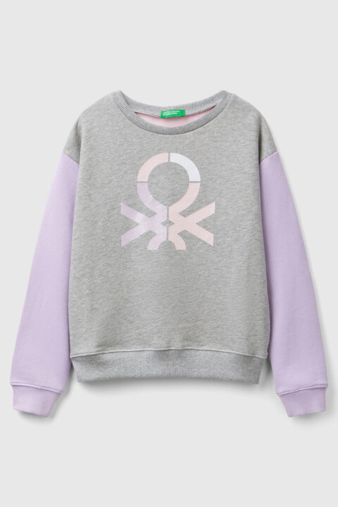 Kız Çocuk Sweatshirt - Mor - Benetton