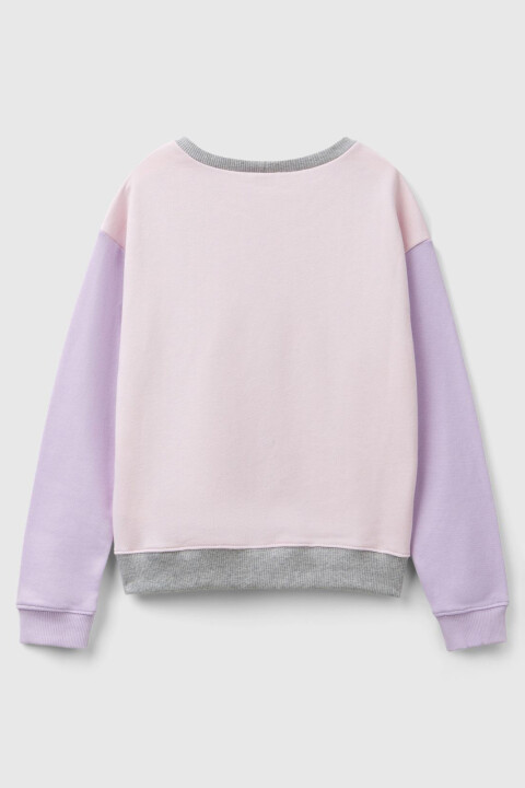 Kız Çocuk Sweatshirt - Mor - 2