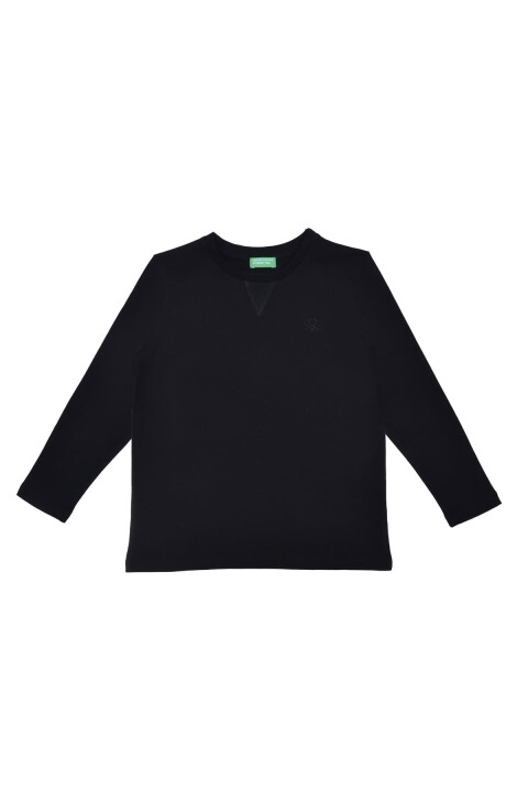 Kız Çocuk T-Shirt - Siyah - Benetton