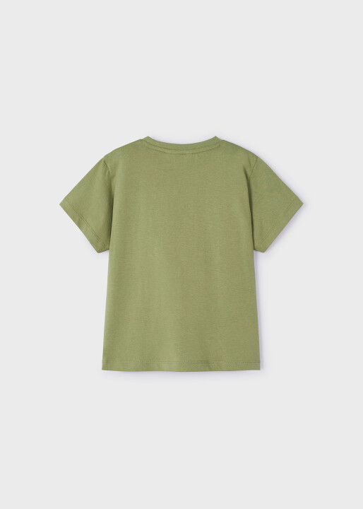 Erkek Çocuk Basic T-Shirt-Haki - 2