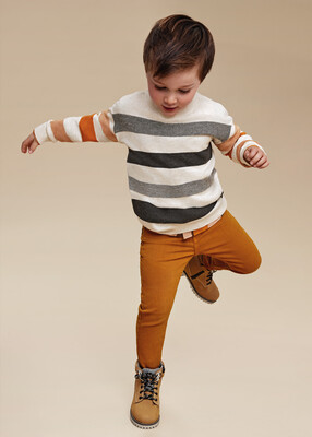 Erkek Çocuk Pantolon-Kahverengi - 1