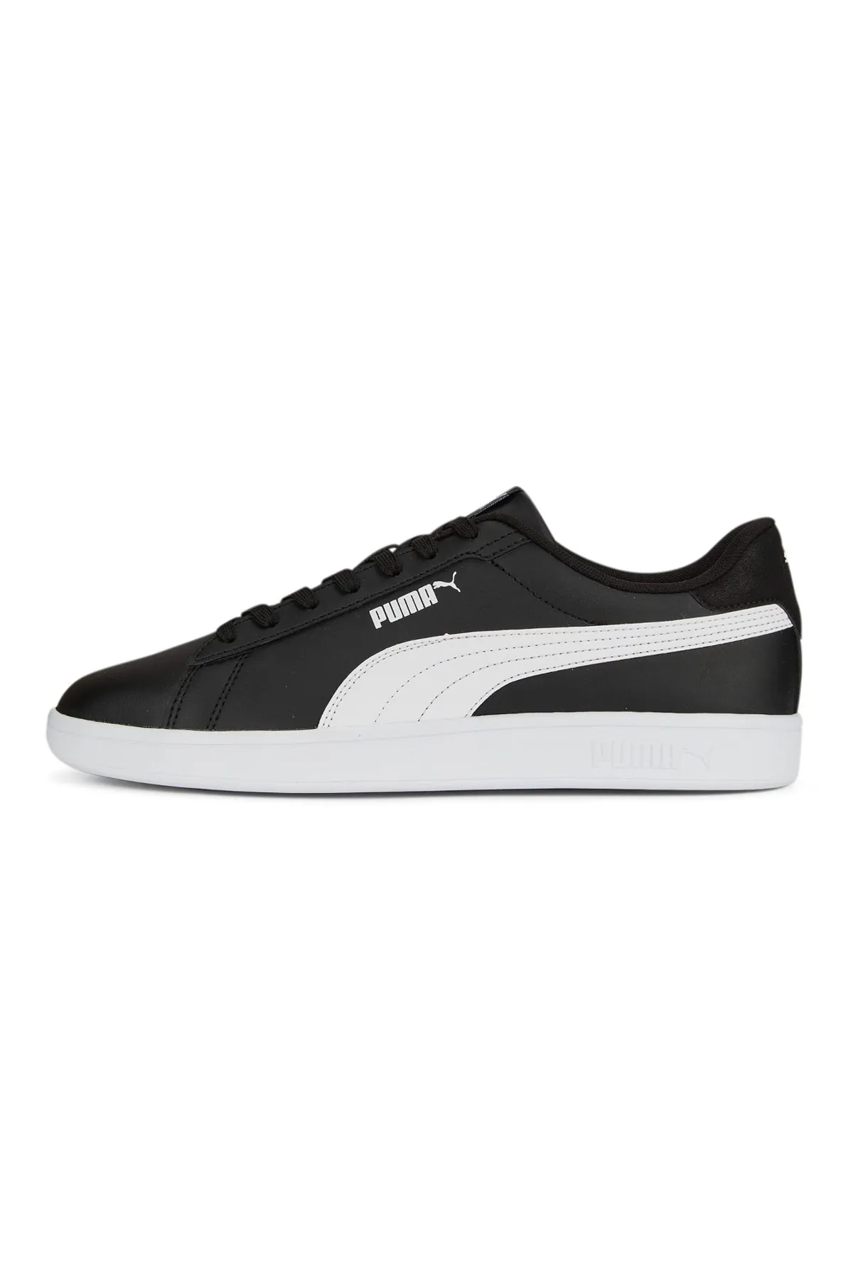 Puma Smash 3.0 L PUMA Black-PUMA White Erkek Spor Ayakkabı-Siyah-Beyaz - 1