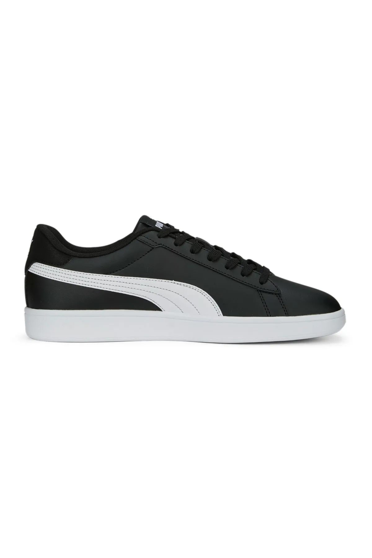 Puma Smash 3.0 L PUMA Black-PUMA White Erkek Spor Ayakkabı-Siyah-Beyaz - 2