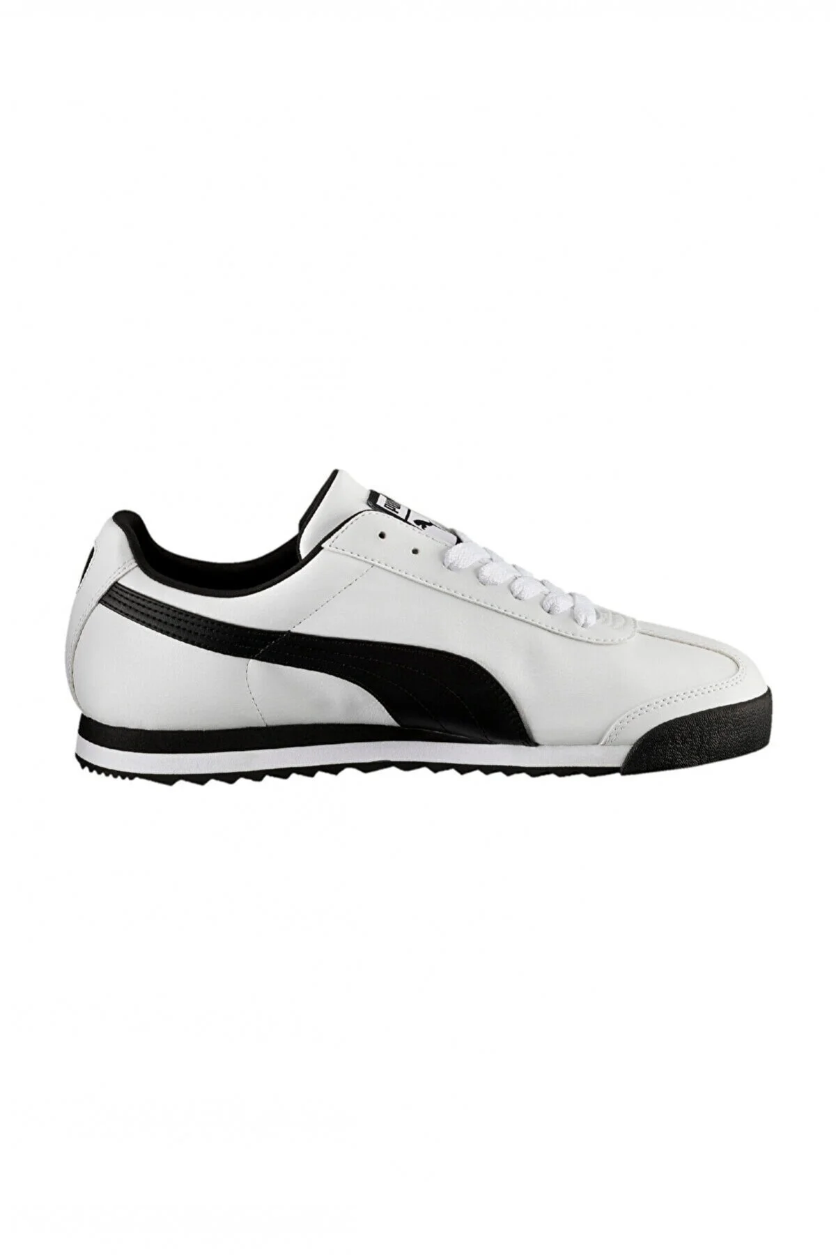 Roma Basic White-Black Erkek Spor Ayakkabı-Siyah-Beyaz - 2