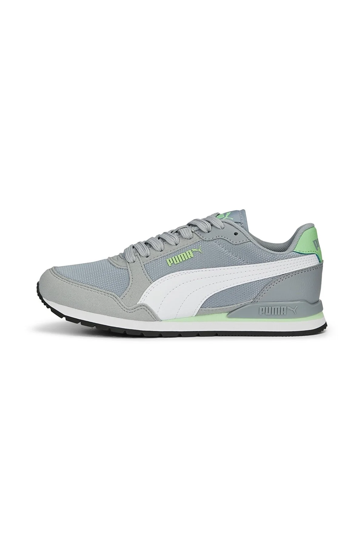 St Runner V3 Mesh Jr Kadın Spor Ayakkabı 385510-Gri - 7