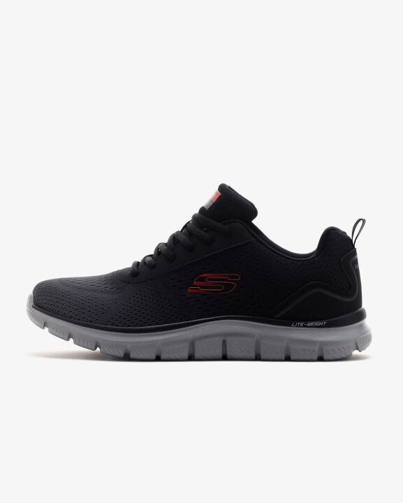 Erkek Track - Ripkent Spor Ayakkabı-Siyah-Gri - SKECHERS