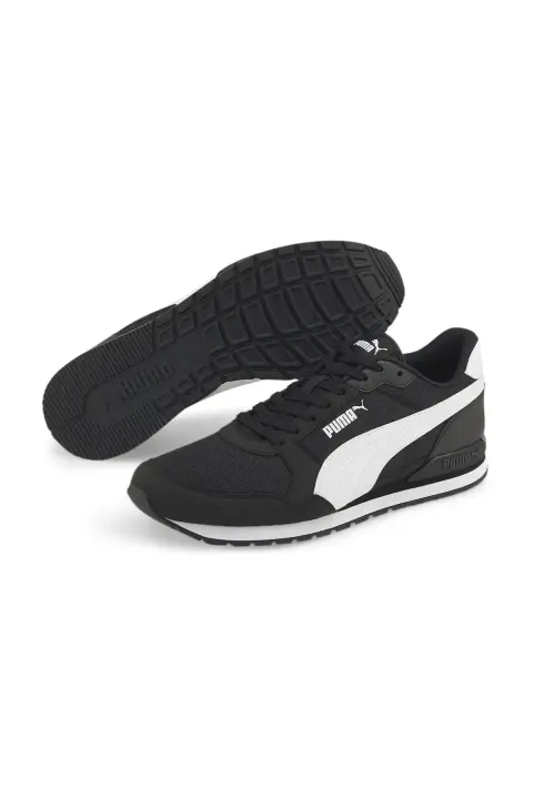 St Runner V3 Mesh Kadın Spor Ayakkabı 384640-Siyah - 3