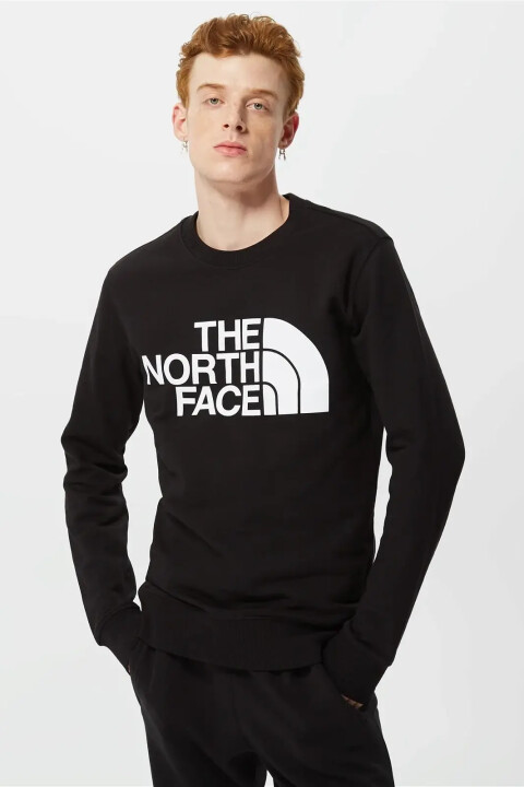 Erkek Standart Crew Sweatshirt - Siyah - The North Face