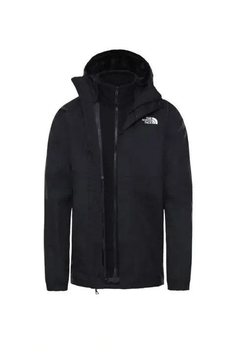 Erkek The North Face Resolve Triclim Outdoor Mont - Siyah - 1