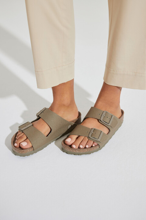 Erkek ARIZONA TEX CANVAS VEGAN Terlik - Birkenstock