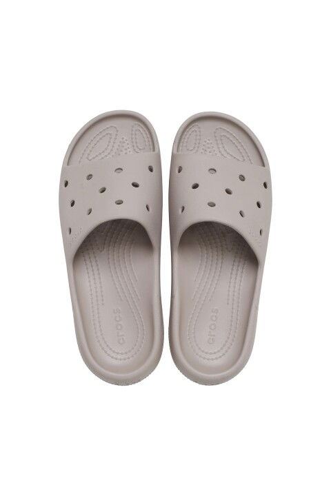 Unisex Classic Slide V2 Terlik - Kahverengi - Crocs