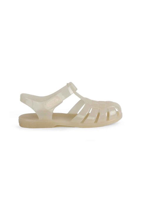 Unisex Çocuk Cırtlı Sandalet - Crema - İGOR