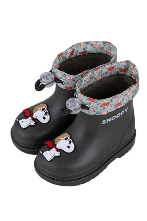 Unisex Çocuk Lastikli Bot - Kaki - İGOR