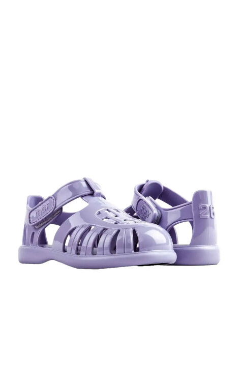 Unisex Tobby Gloss Terlik - Mor - İgor