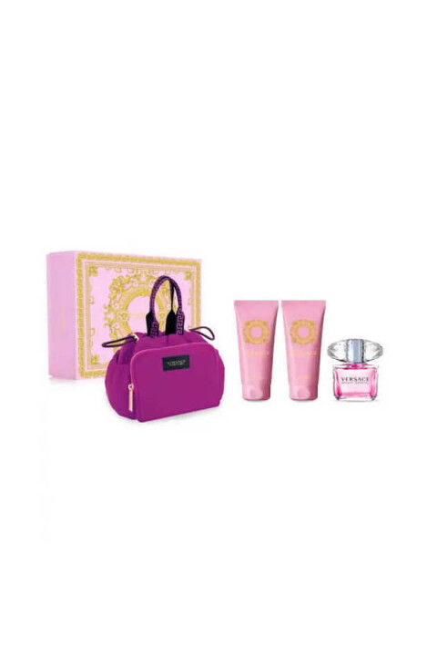 Versace Bright Crystal 90 Ml Edt Set Kadın Set - Versace